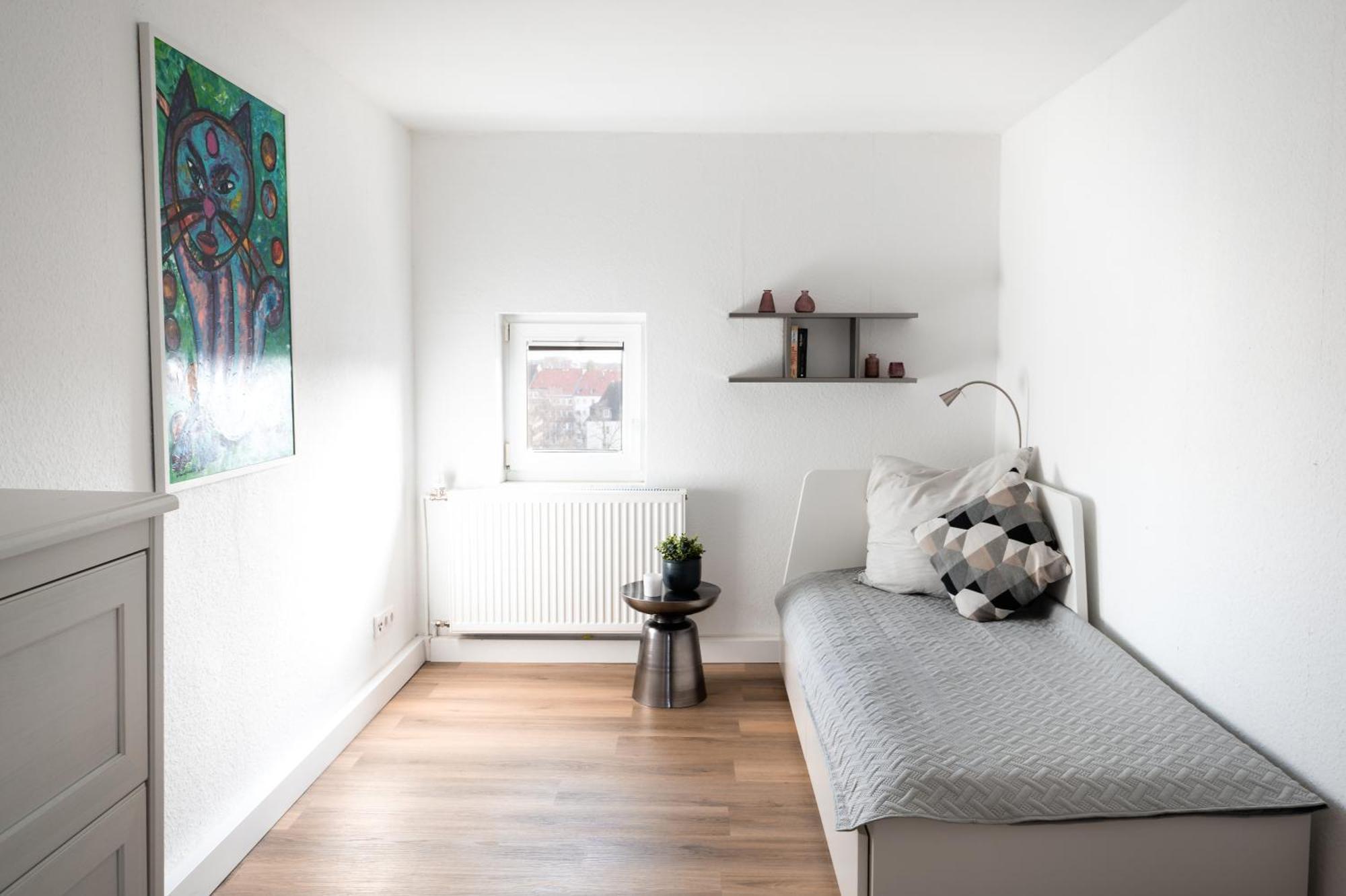 Eich-Penthouse, Zentral Am Stadtwald Mit Ausblick Ueber Die Stadt, 24H Self Check-In, Netflix, Disneyplus Hanóver Exterior foto
